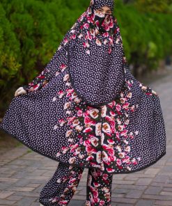 খিমার-প্লাজো-নিকাব সেট-কোড-711